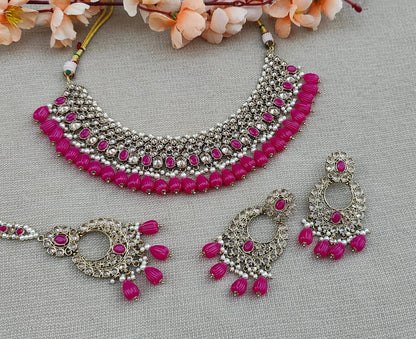 Amyra Polki Necklace Set