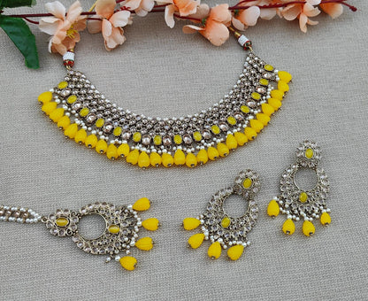 Amyra Polki Necklace Set