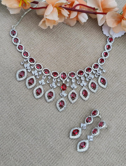 Neeti AD/CZ Necklace Set