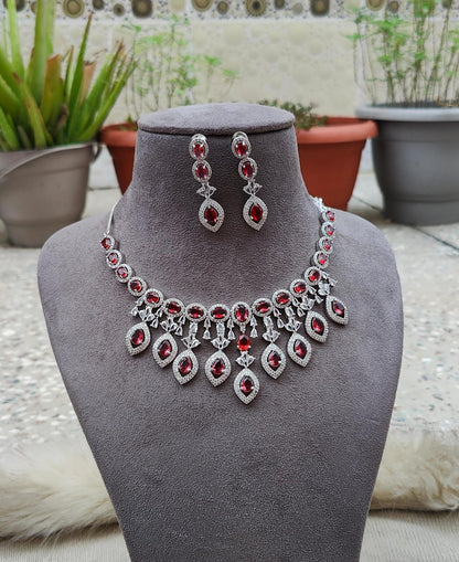 Neeti AD/CZ Necklace Set