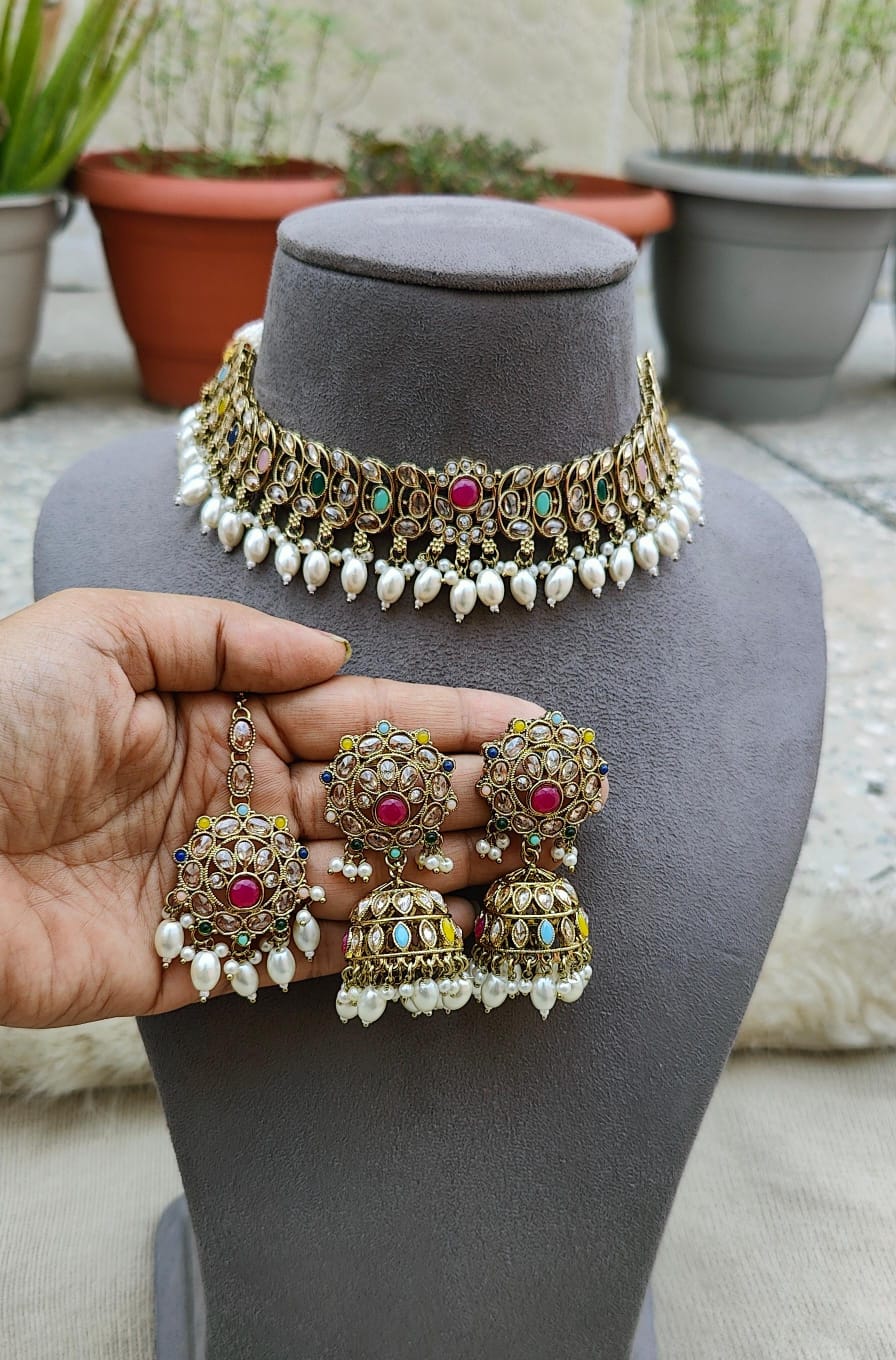 Anagha Polki Necklace