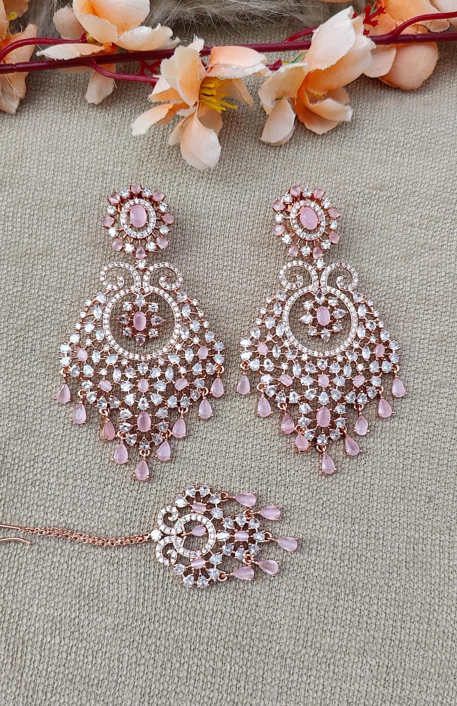 Girija AD Earrings Tikka