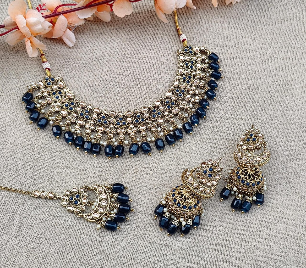 Saloni Polki Necklace Set