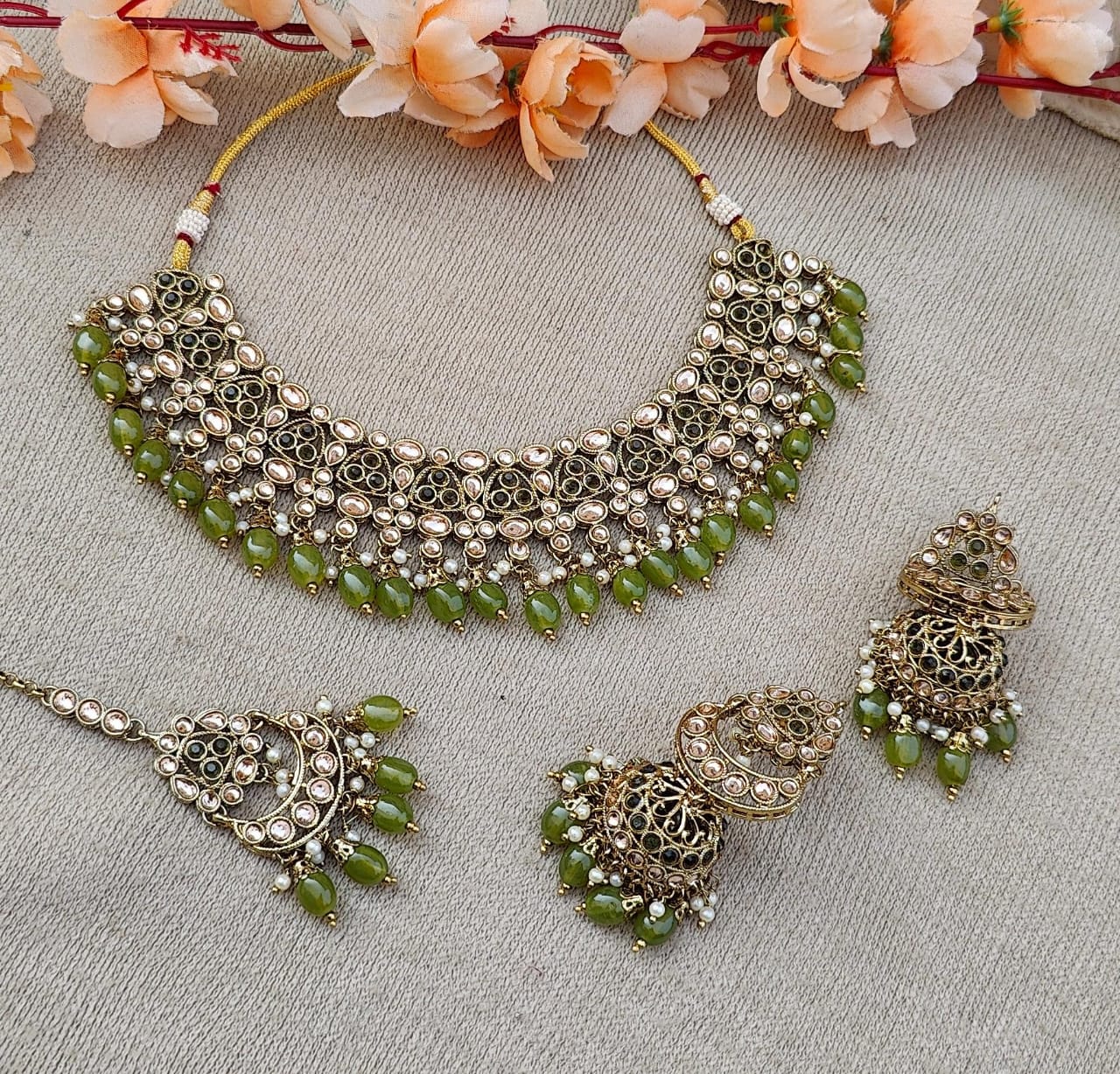 Saloni Polki Necklace Set