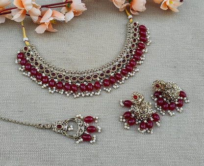 Reena Polki Necklace Set