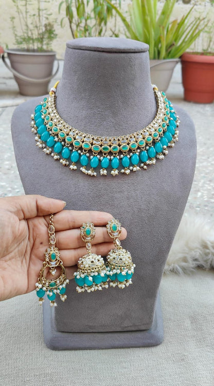 Reena Polki Necklace Set