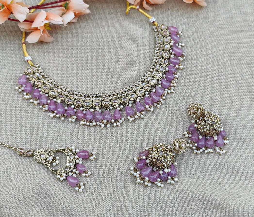 Reena Polki Necklace Set