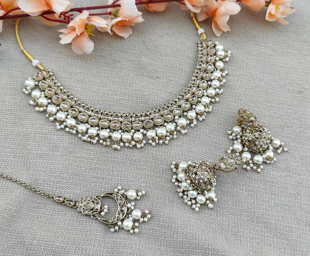 Reena Polki Necklace Set