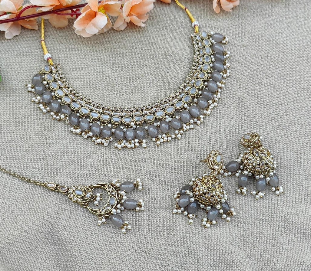 Reena Polki Necklace Set