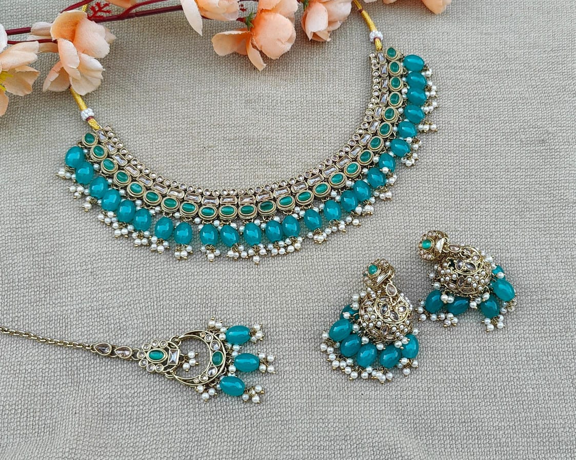 Reena Polki Necklace Set