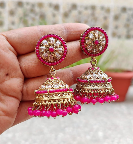 Avantika Polki Jhumkas