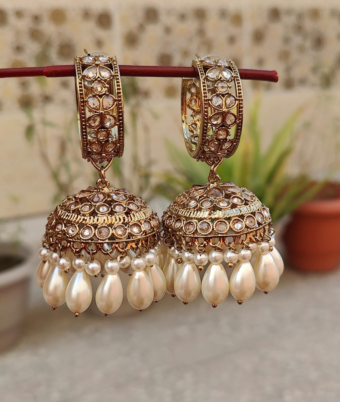 Sherin Polki Earrings