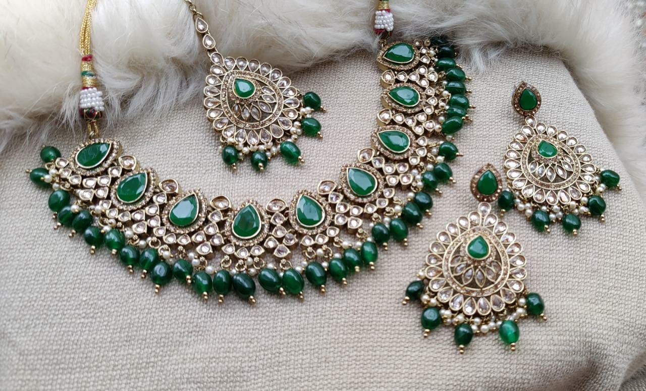 Sheetal Polki Necklace Set