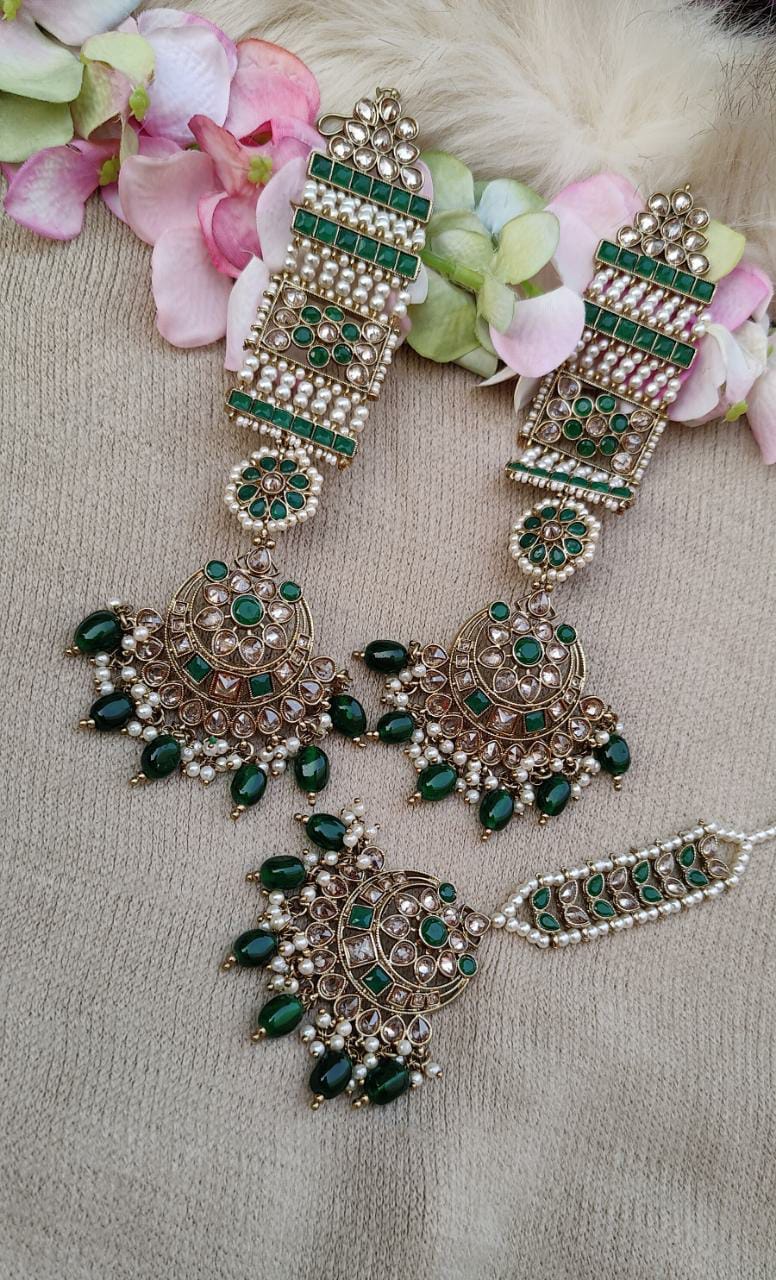 Supriya Polki Earrings Tikka