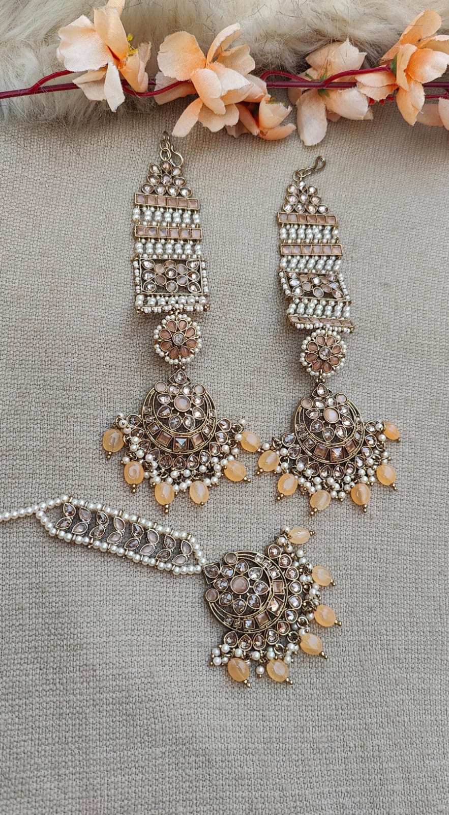 Supriya Polki Earrings Tikka