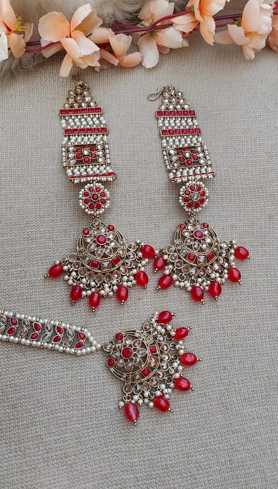 Supriya Polki Earrings Tikka