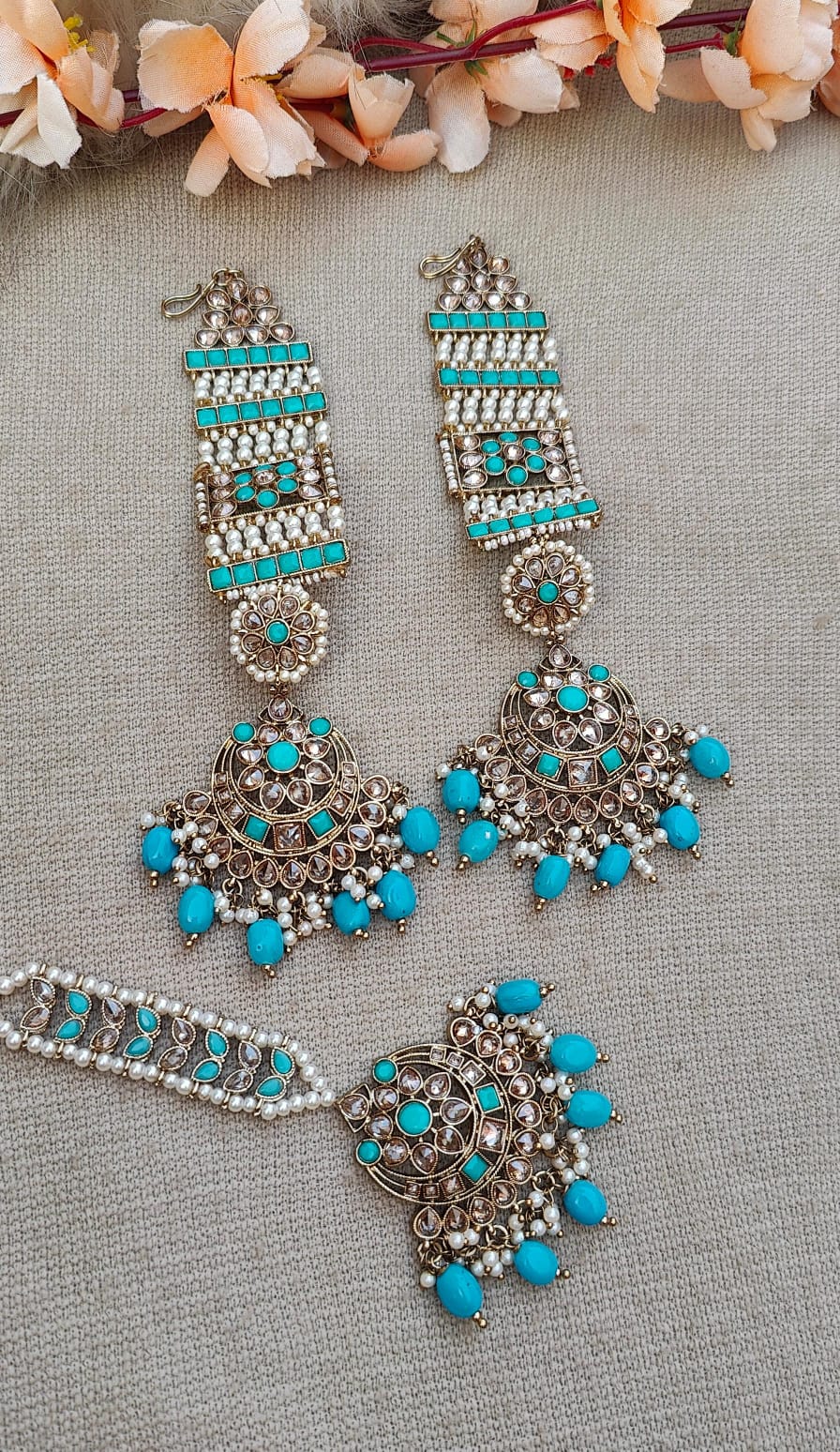 Supriya Polki Earrings Tikka