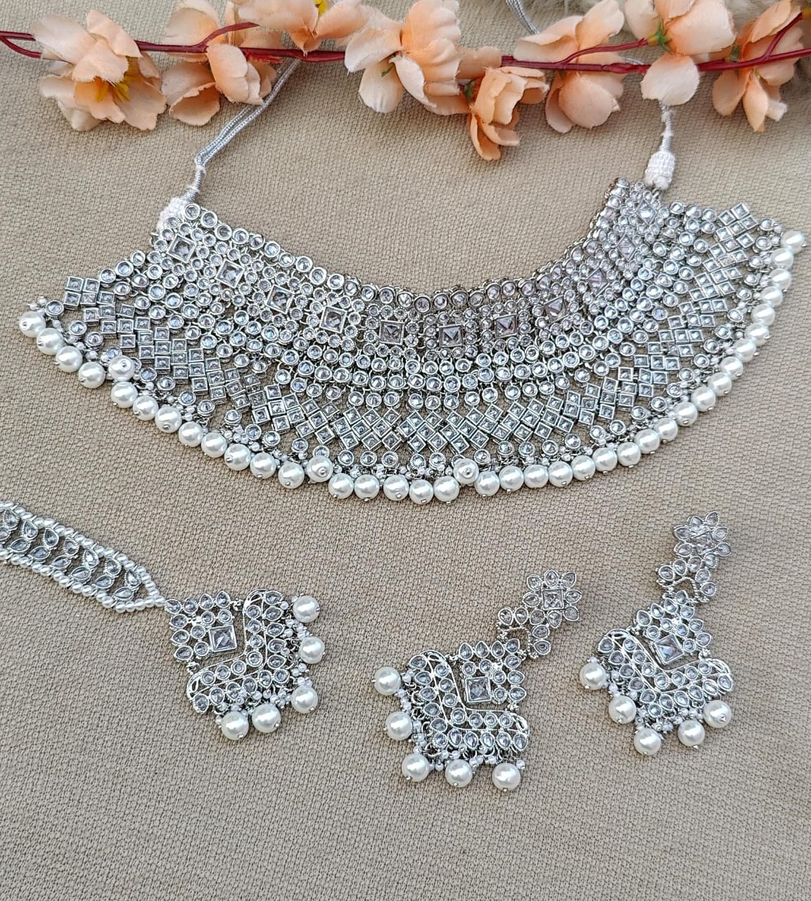 Akira Polki Bridal Necklace