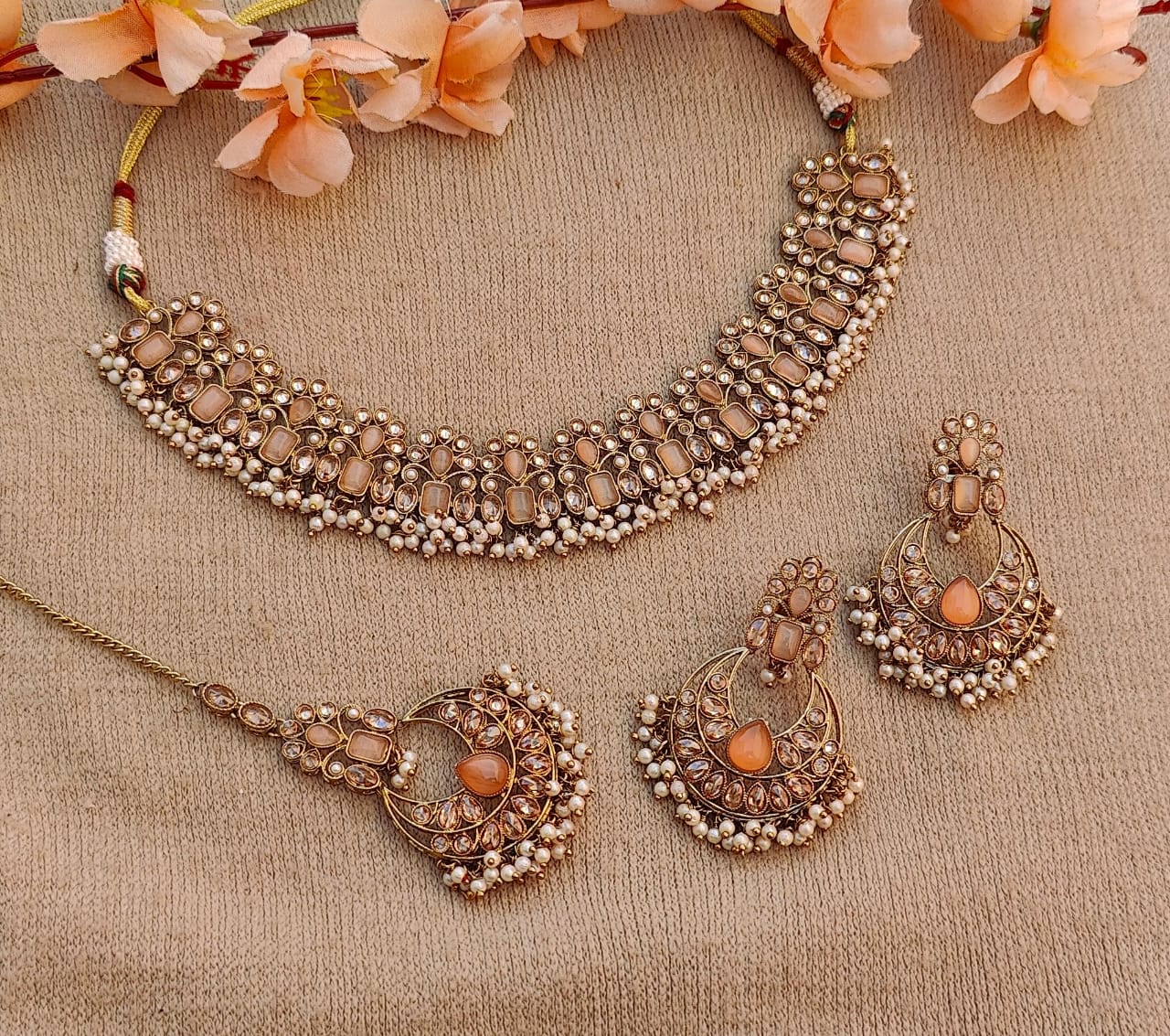 Sheeza Polki Necklace Set