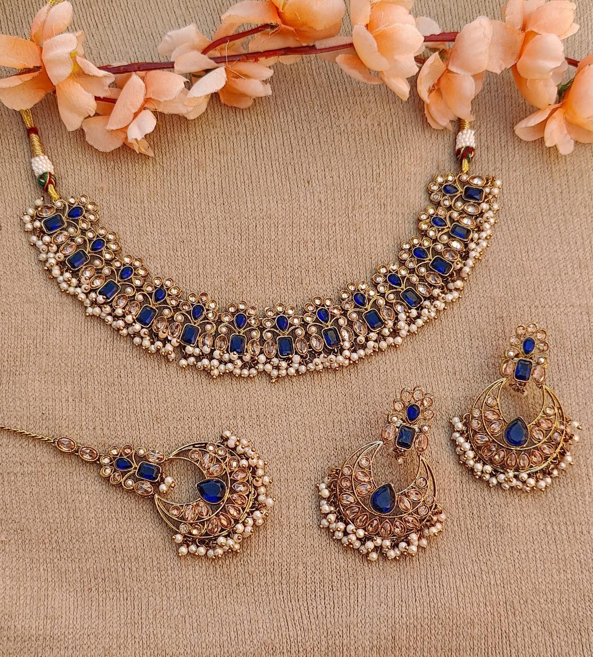 Sheeza Polki Necklace Set