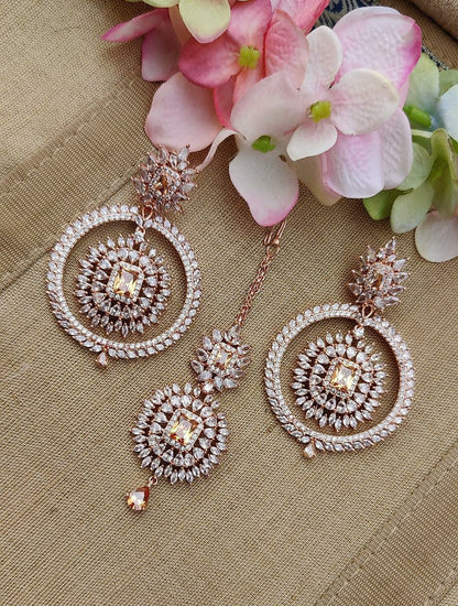 Tanvi AD Earrings Tikka