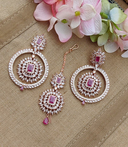 Tanvi AD Earrings Tikka