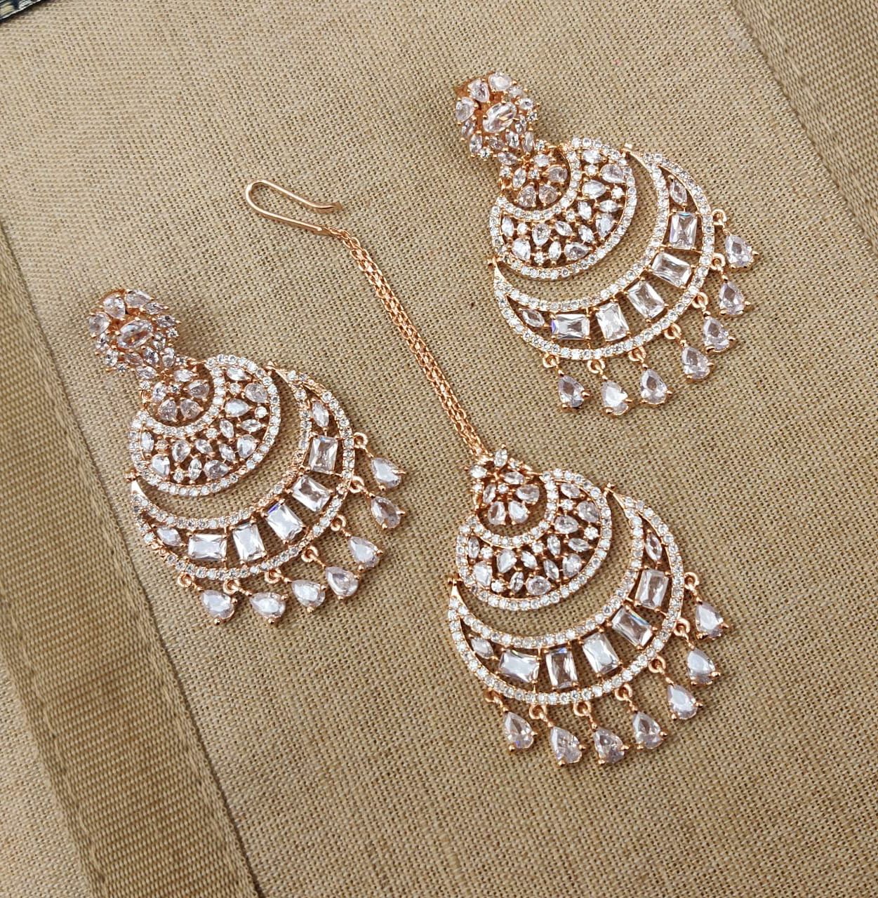 Aritha AD Earrings Tikka