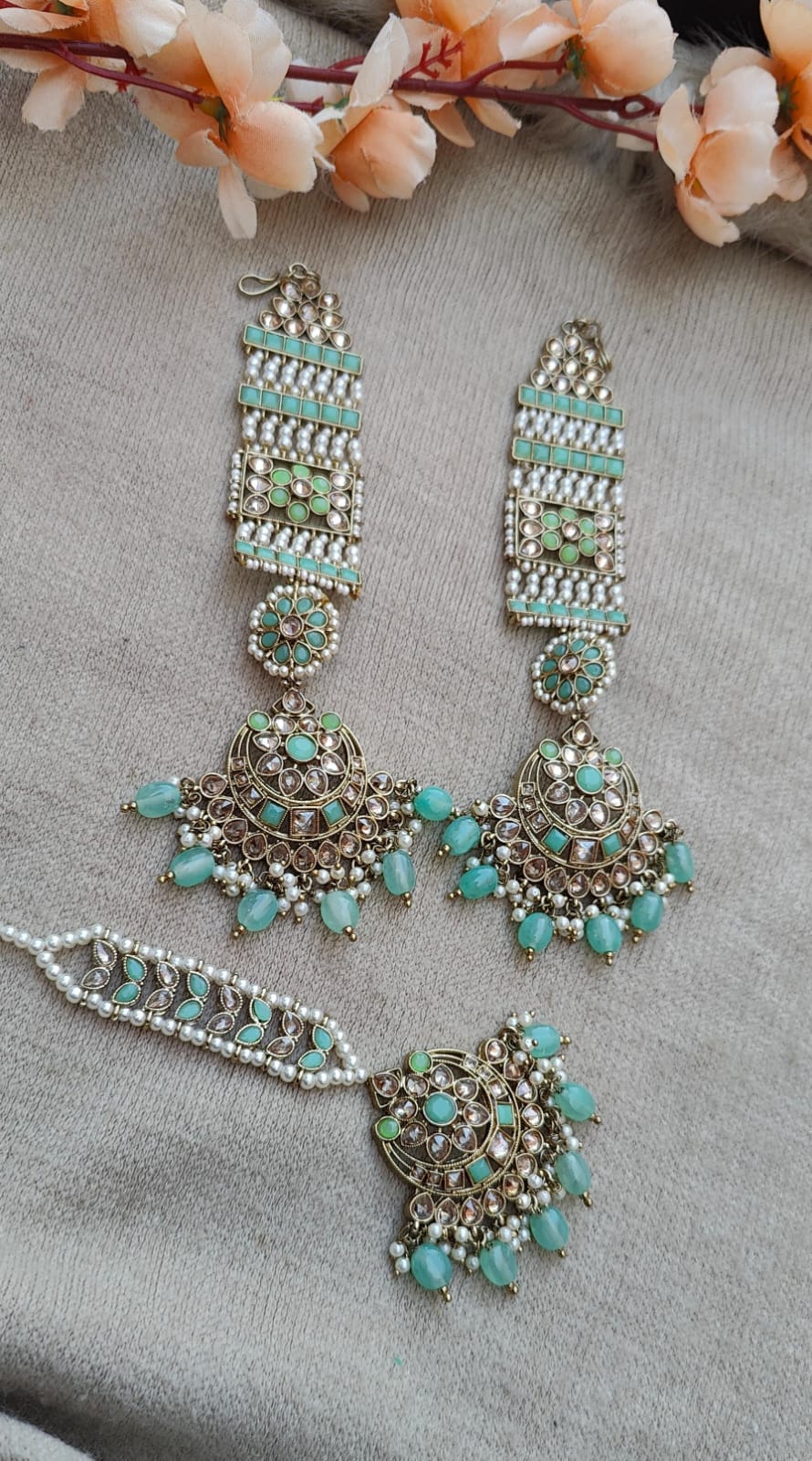 Supriya Polki Earrings Tikka