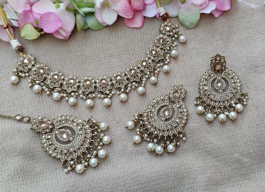 Kanak Polki Necklace Set