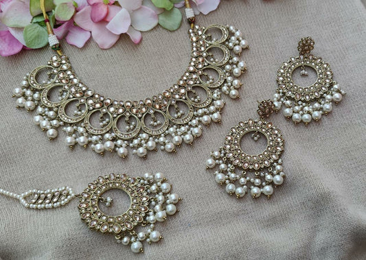 Vanshi Polki Necklace Set