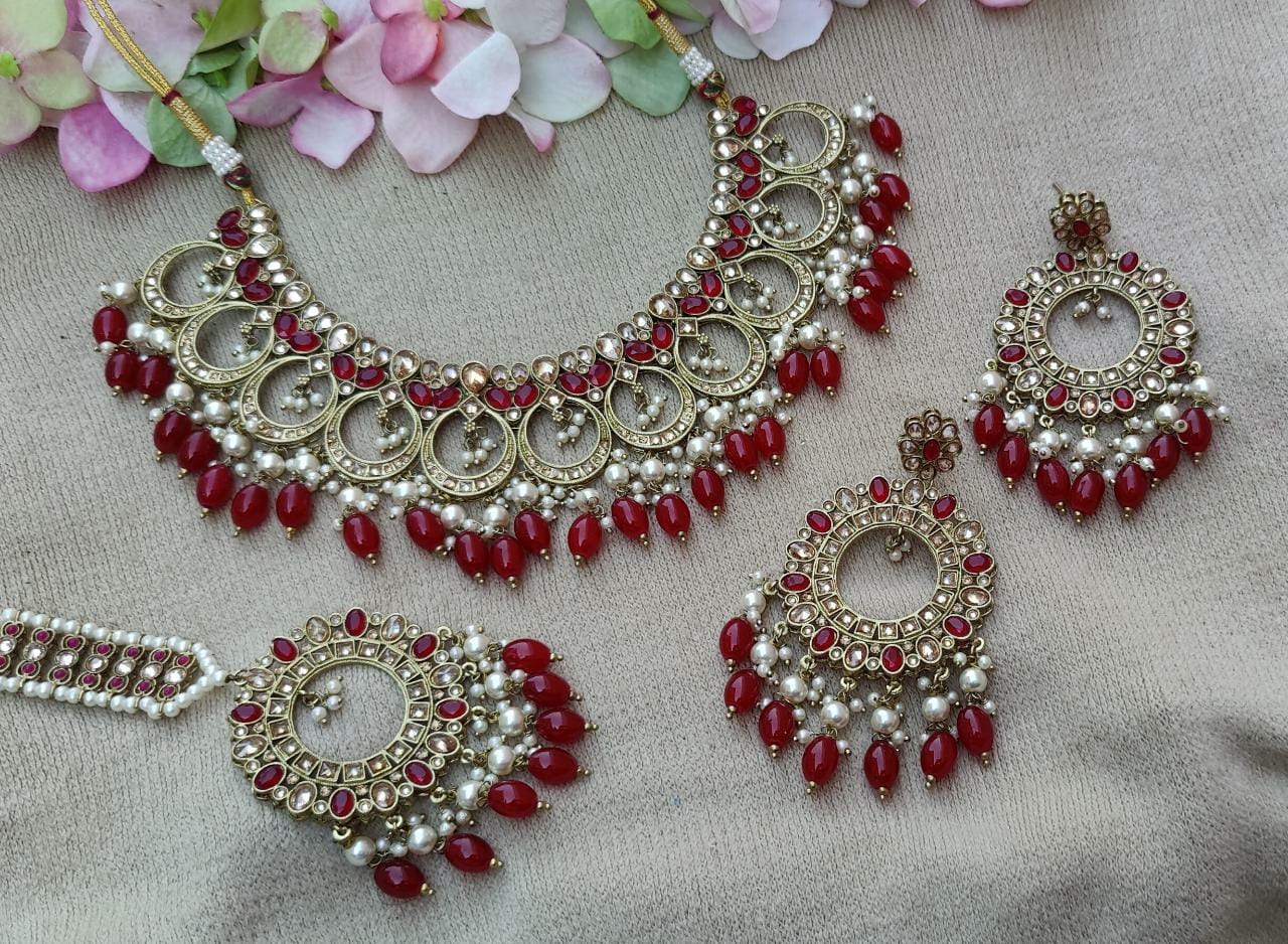 Vanshi Polki Necklace Set