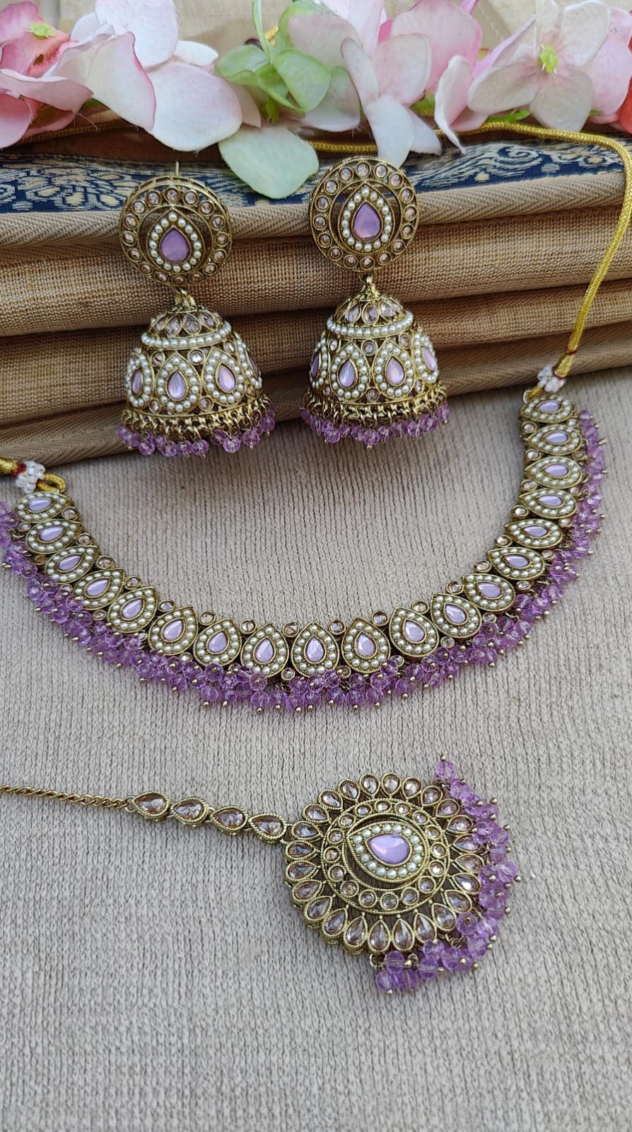 Lavina Polki Necklace