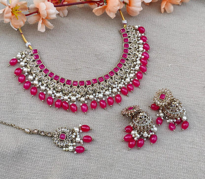 Ayushi Polki Necklace Set