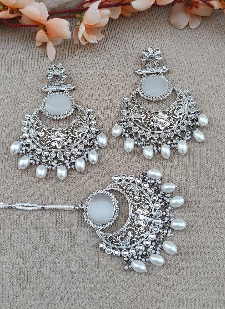 Pragya Polki Earrings Tikka