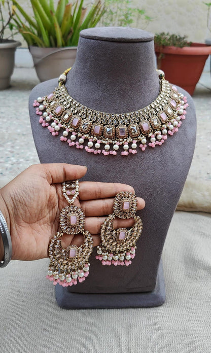 Vanita Polki Necklace Set