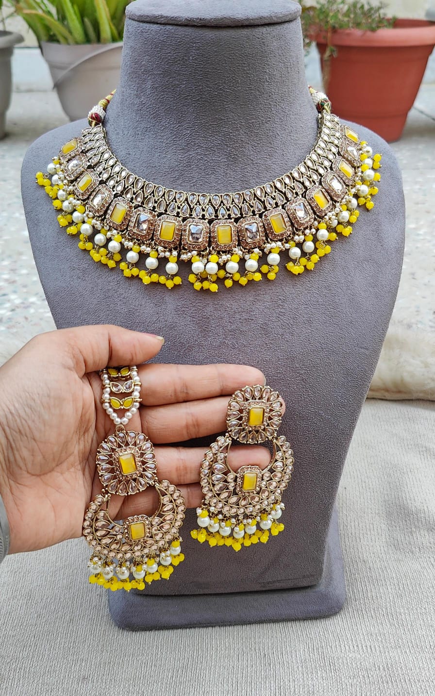 Vanita Polki Necklace Set