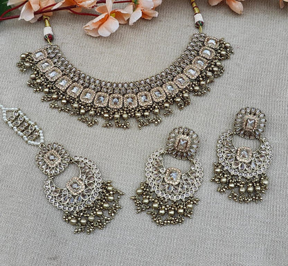 Vanita Polki Necklace Set