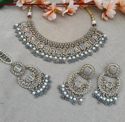 Vanita Polki Necklace Set