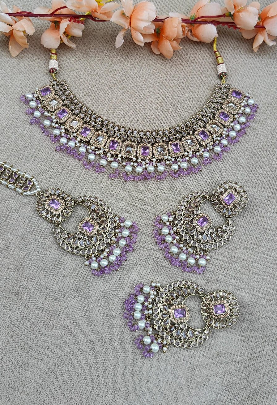 Vanita Polki Necklace Set