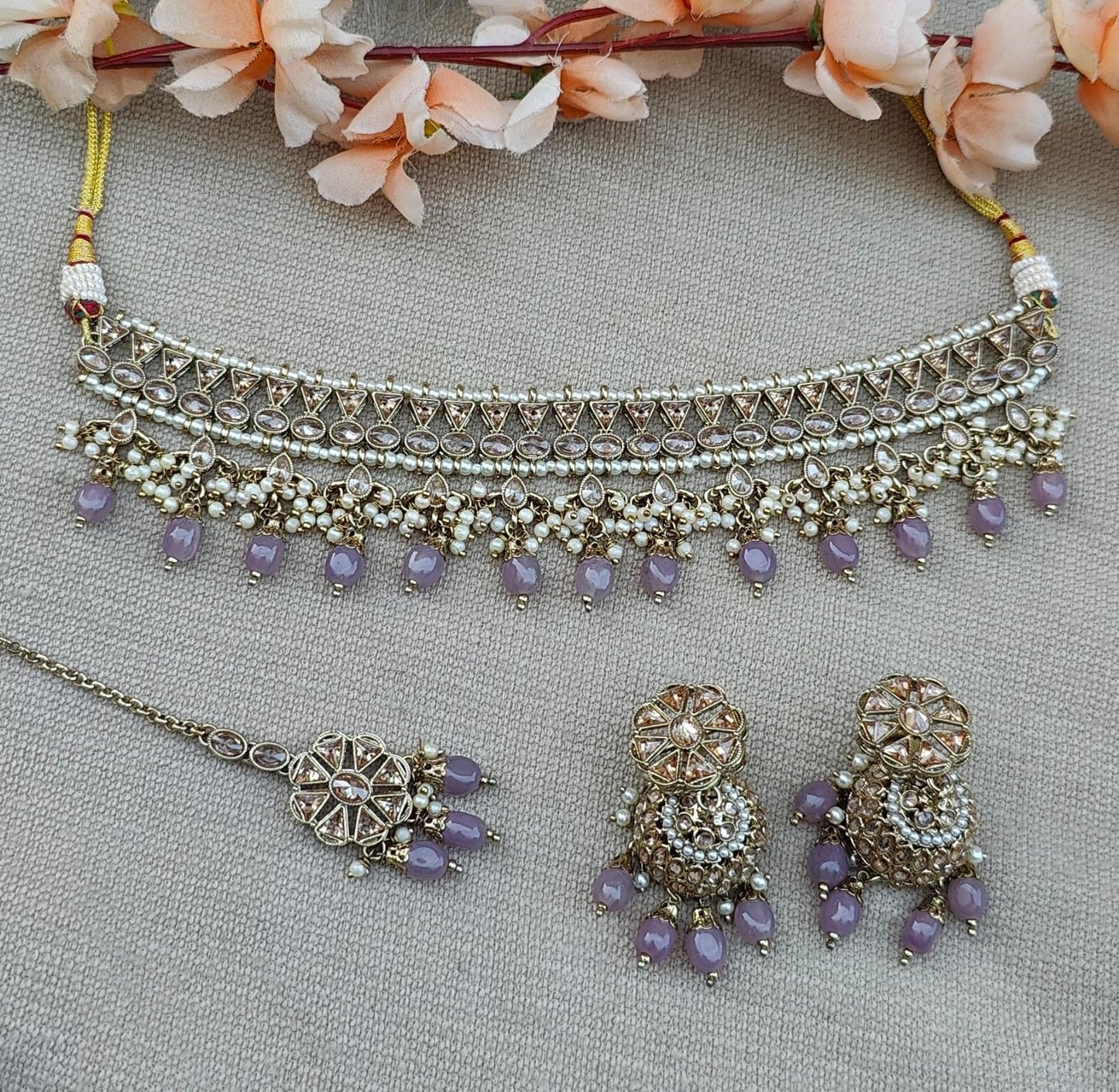 Atika Polki Choker Set