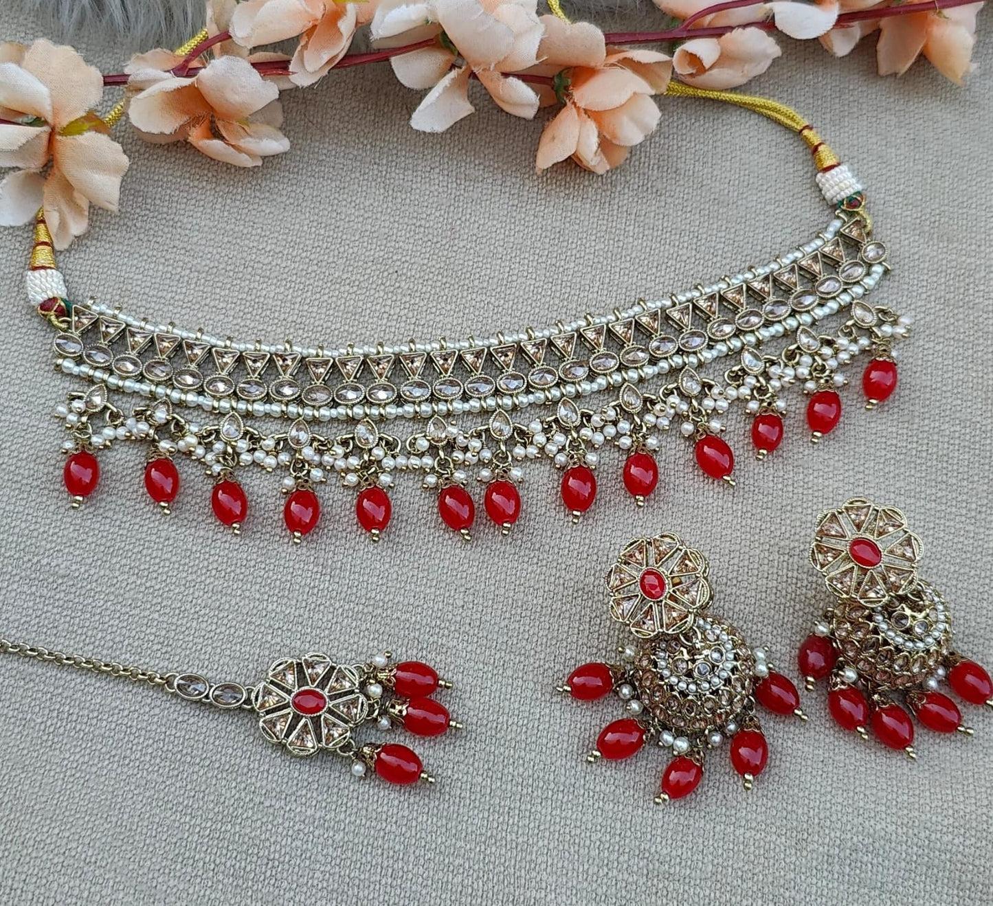 Atika Polki Choker Set