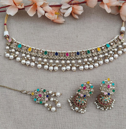 Nikitha Polki Choker