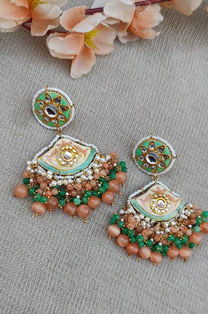 Bhumi Meenakari Earrings