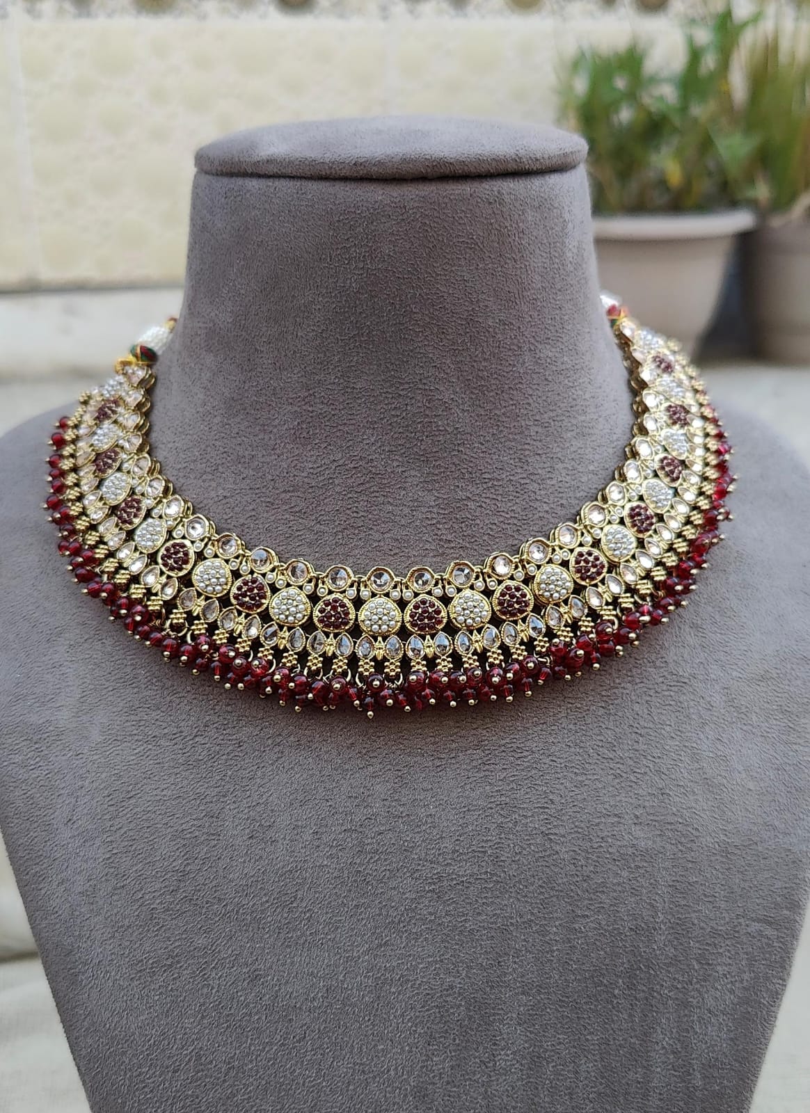 Shaina Polki Necklace