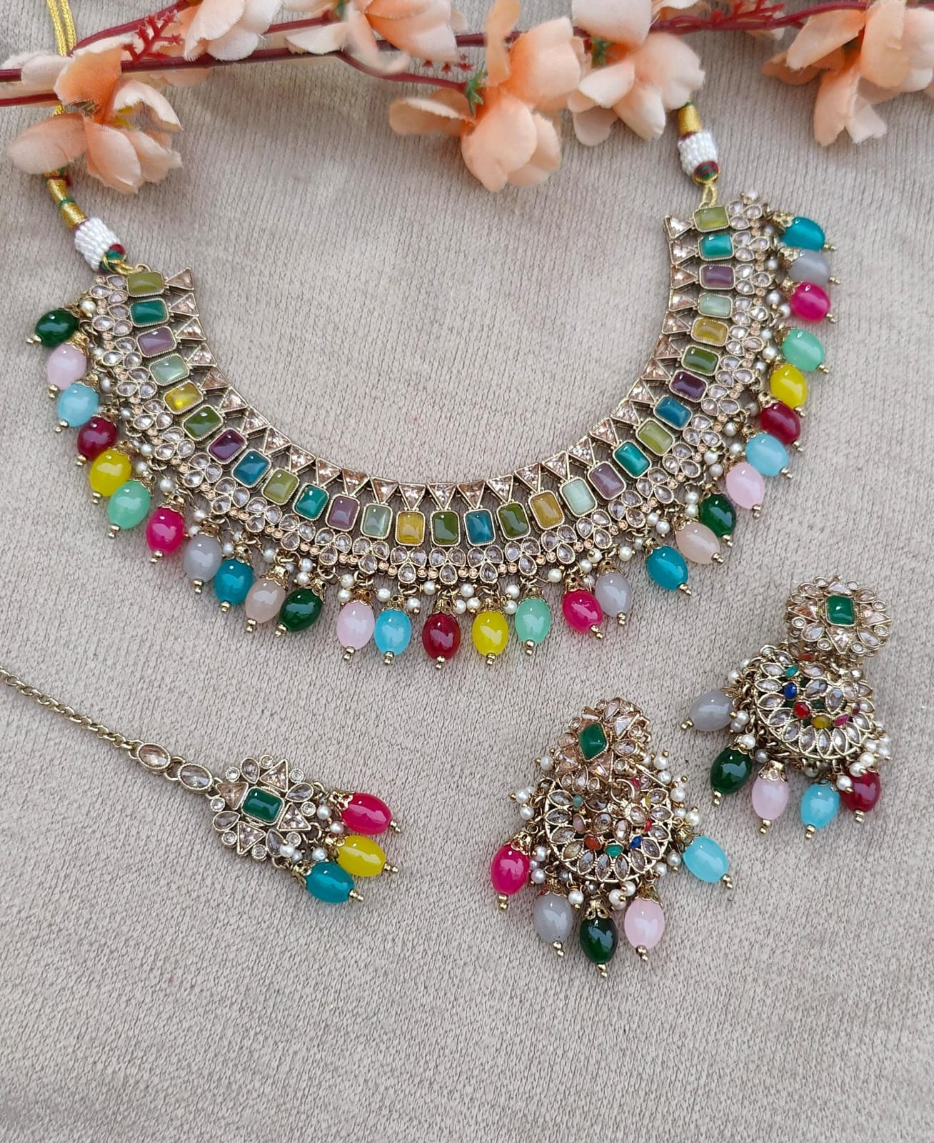 Risha Polki Necklace