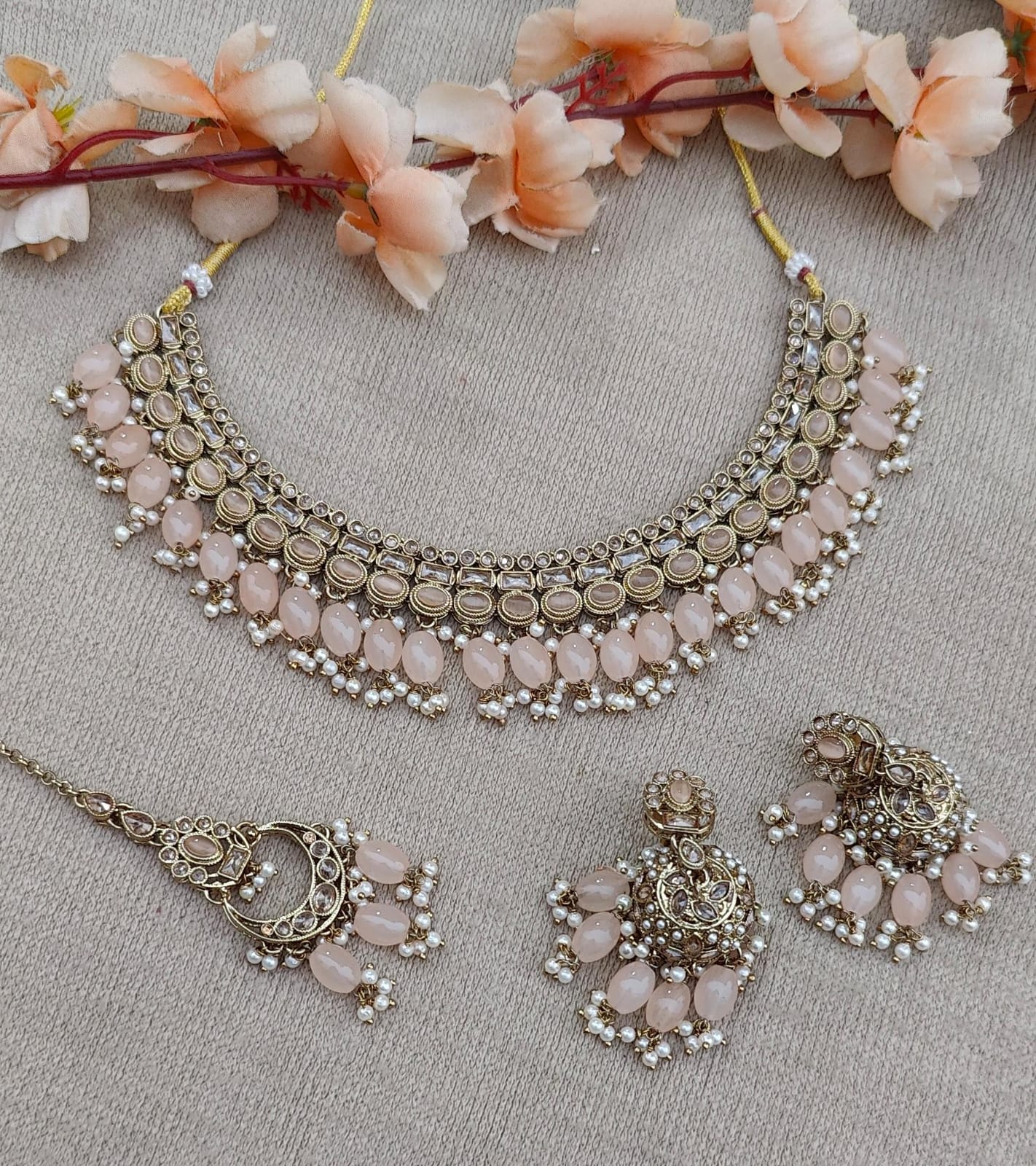 Reena Polki Necklace Set