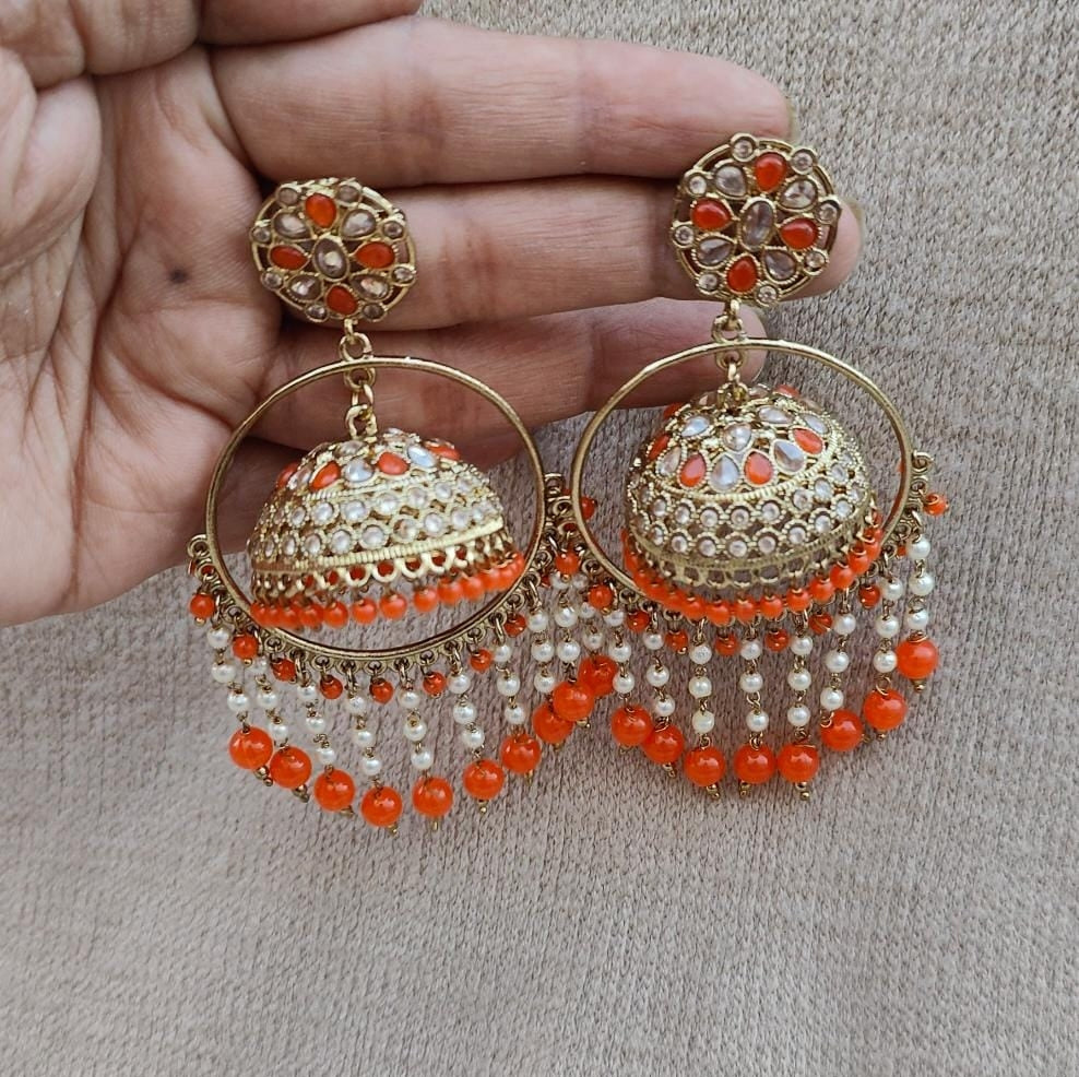 Rupi Polki Earrings