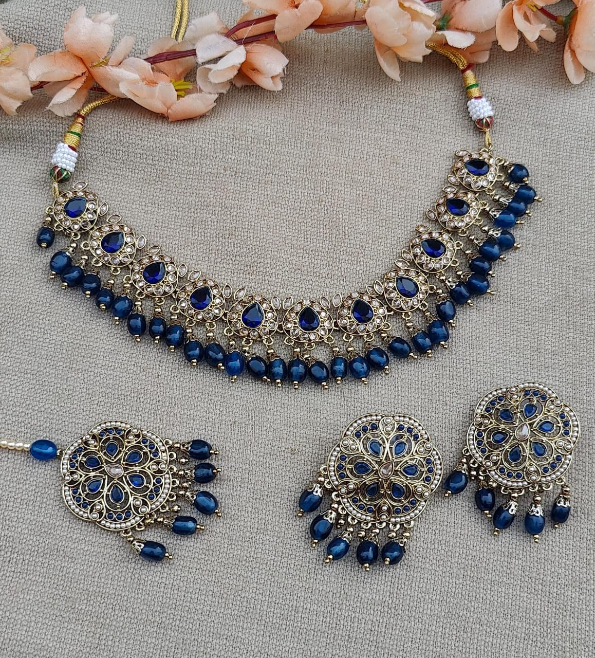 Rasika Polki Necklace Set