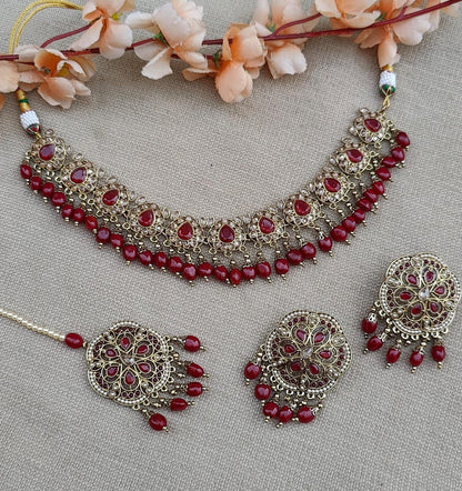 Rasika Polki Necklace Set