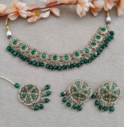 Rasika Polki Necklace Set